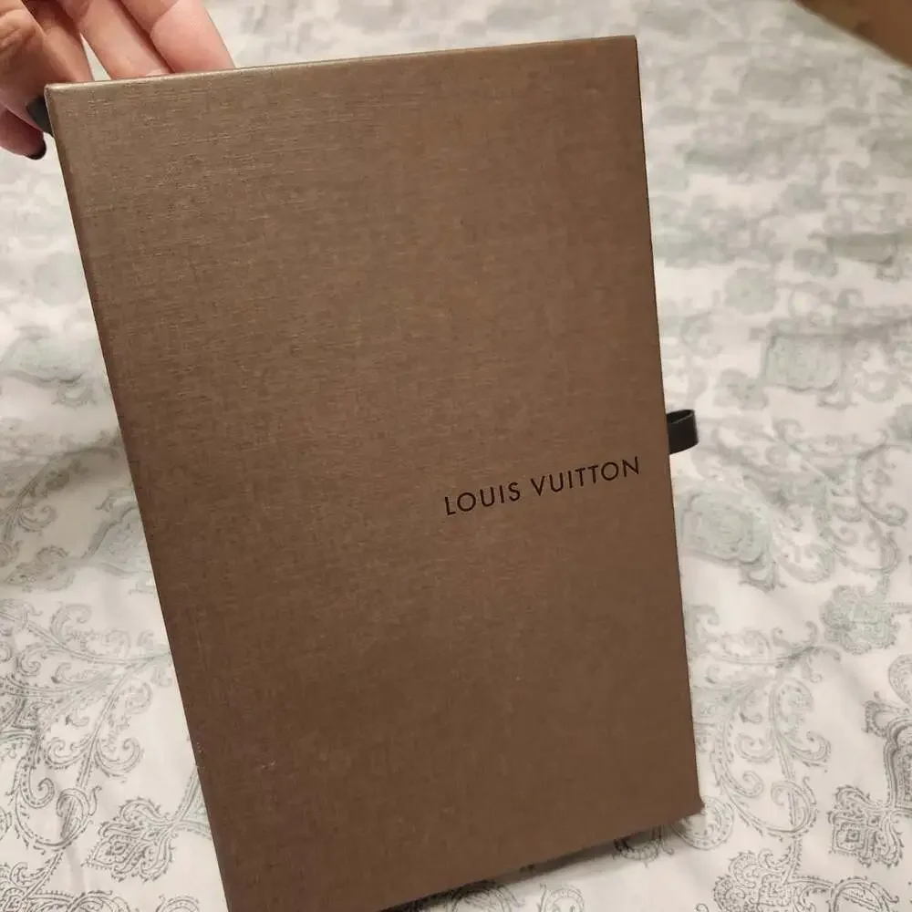 Authentic Louis Vuitton Empty Drawer Gift Box Brown